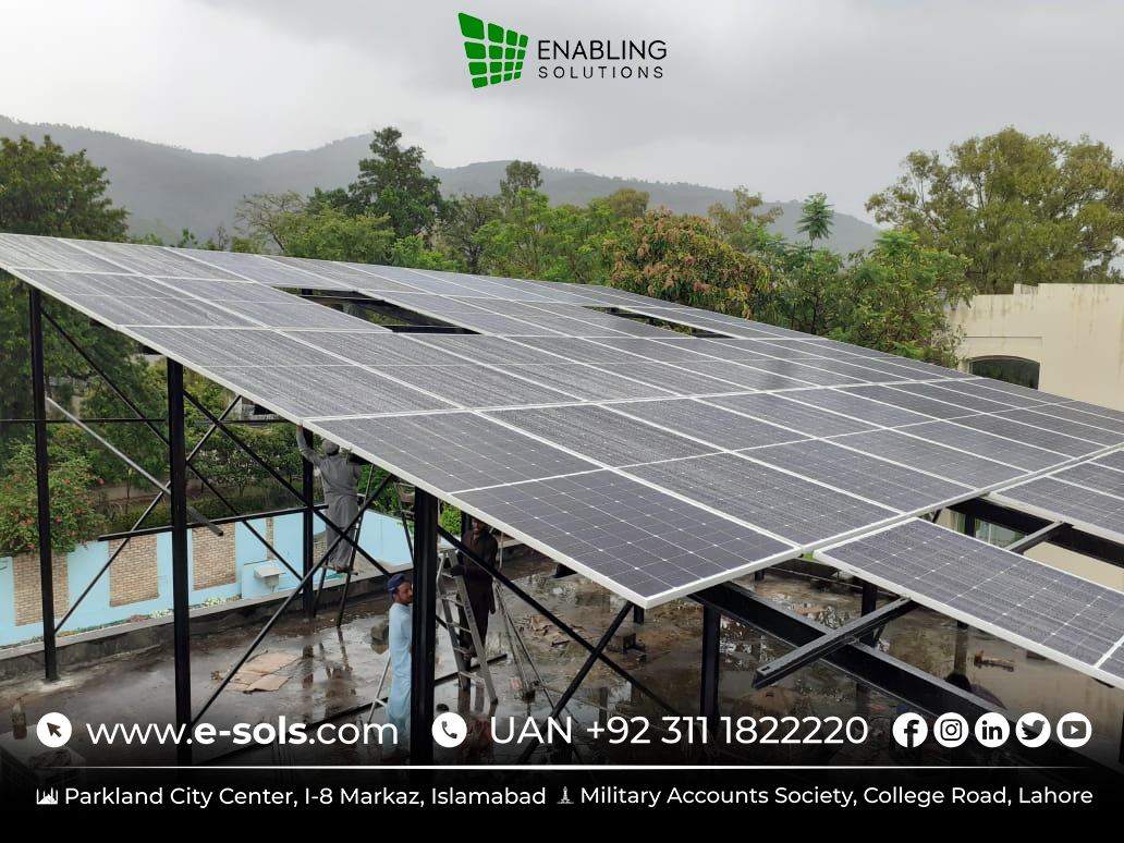 Our Dedicated Team installed 30 kW On-Grid Solar systems with the total capacity of 27.36 kW successfully installed F-6/2, Islamabad.