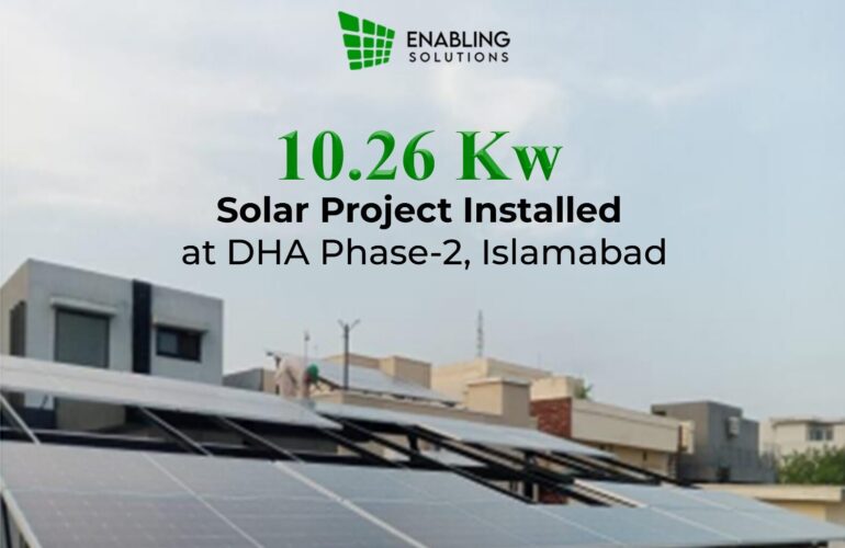 10.260kW On-Grid Solar Project Installed in DHA Phase-2, Islamabad