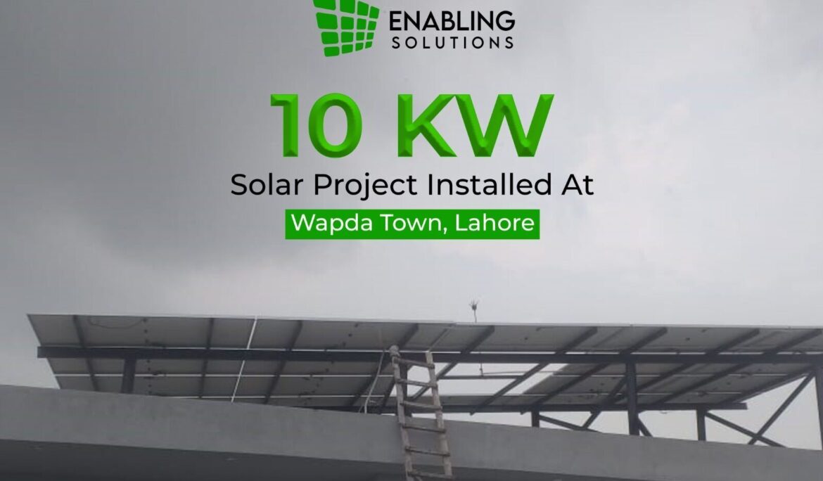 10 kW Hybrid Solar Project Completed in Block J 1 Wapda Town, Lahore