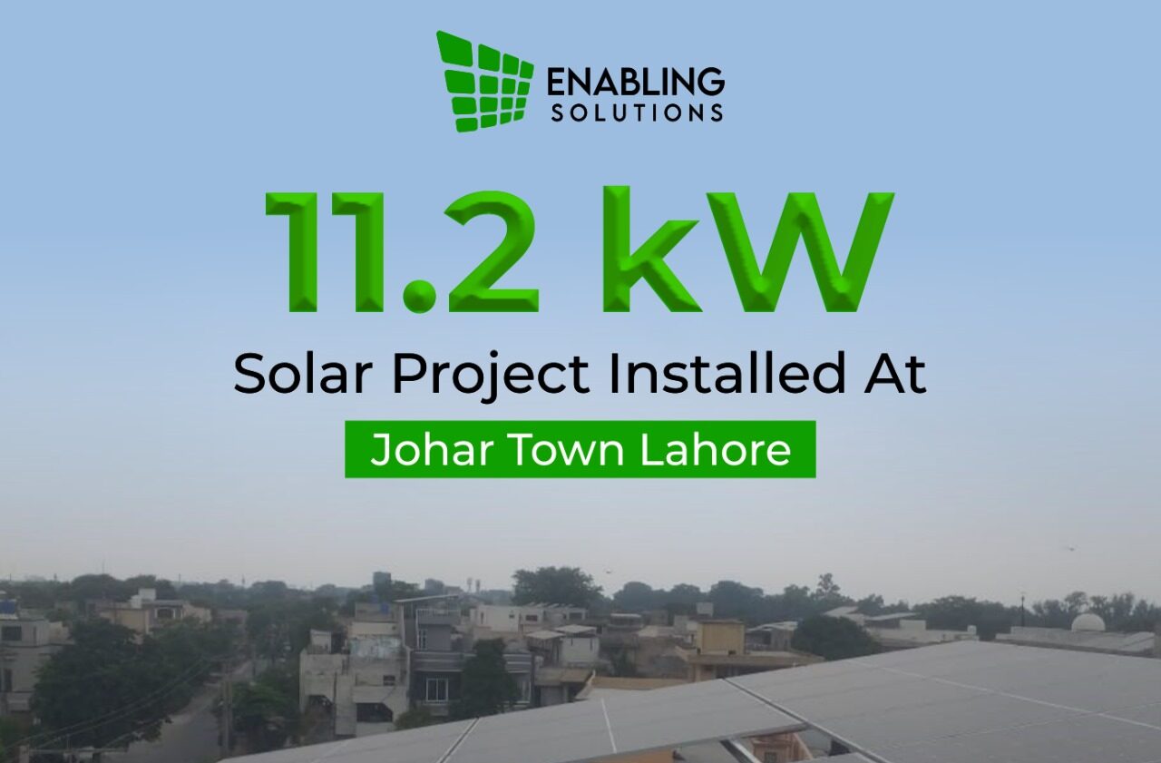 11.2 kW OnGrid Solar Project Completed in Block G1 Johar Town Lahore