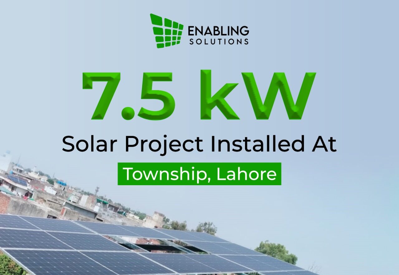 7.5 kw On Grid Solar System Block 4, Sector 2, NFC Society, Lahore