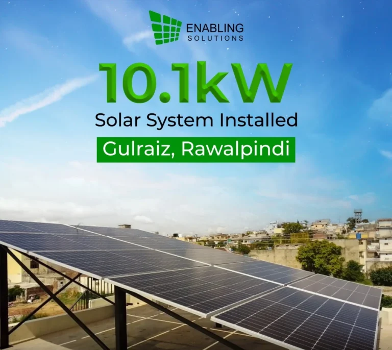 10.1 kw on grid solar system