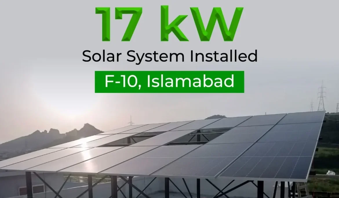 17 kw on grid solar system