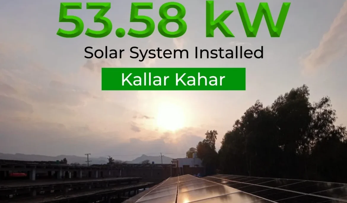 53.58 Kw On-Grid Solar System