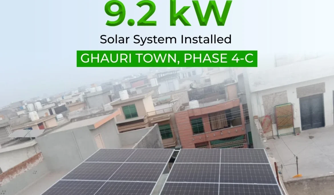 9.2 KW on-grid solar system