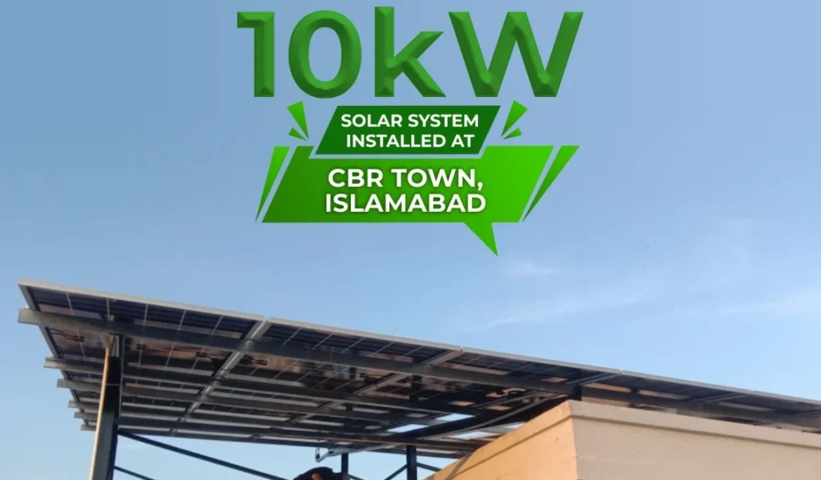 10 KW On-Grid solar system installed Korang Town, Islamabad