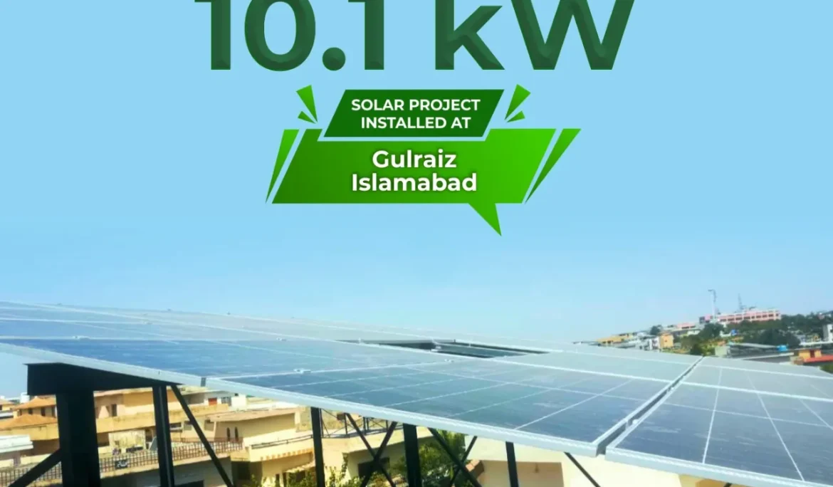 10.1-kW-On-Grid-solar-system-installed-at-Gulraiz-Islamabad