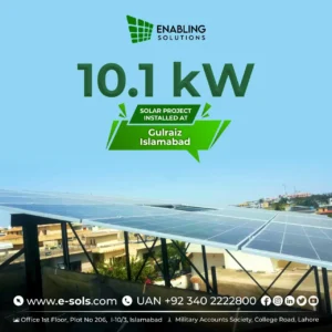 10.1-kW-On-Grid-solar-system-installed-at-Gulraiz-Islamabad