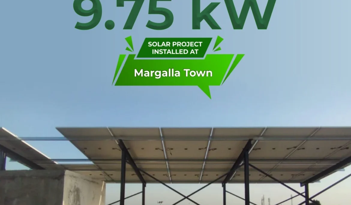 9.75 kW On-Grid solar system installed at Margalla Town, Islamabad